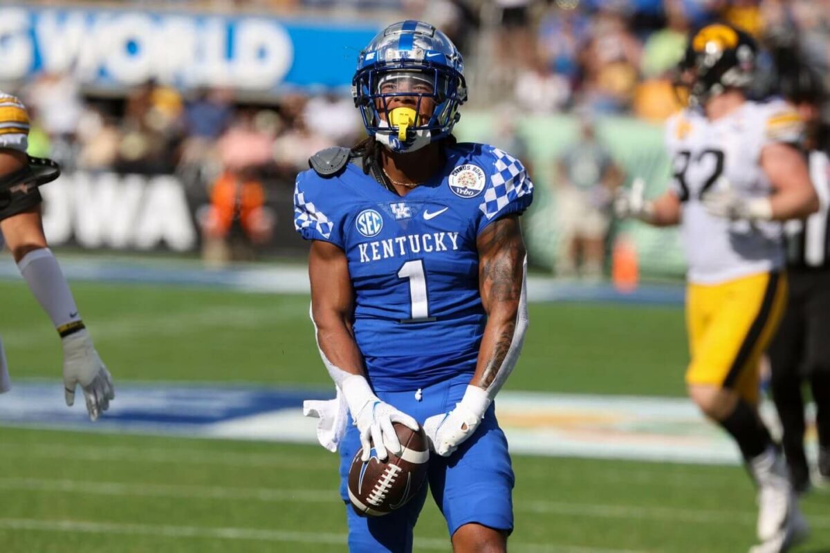 Wan'Dale Robinson Draft Profile: Stats, Highlights And 2022 NFL Draft ...