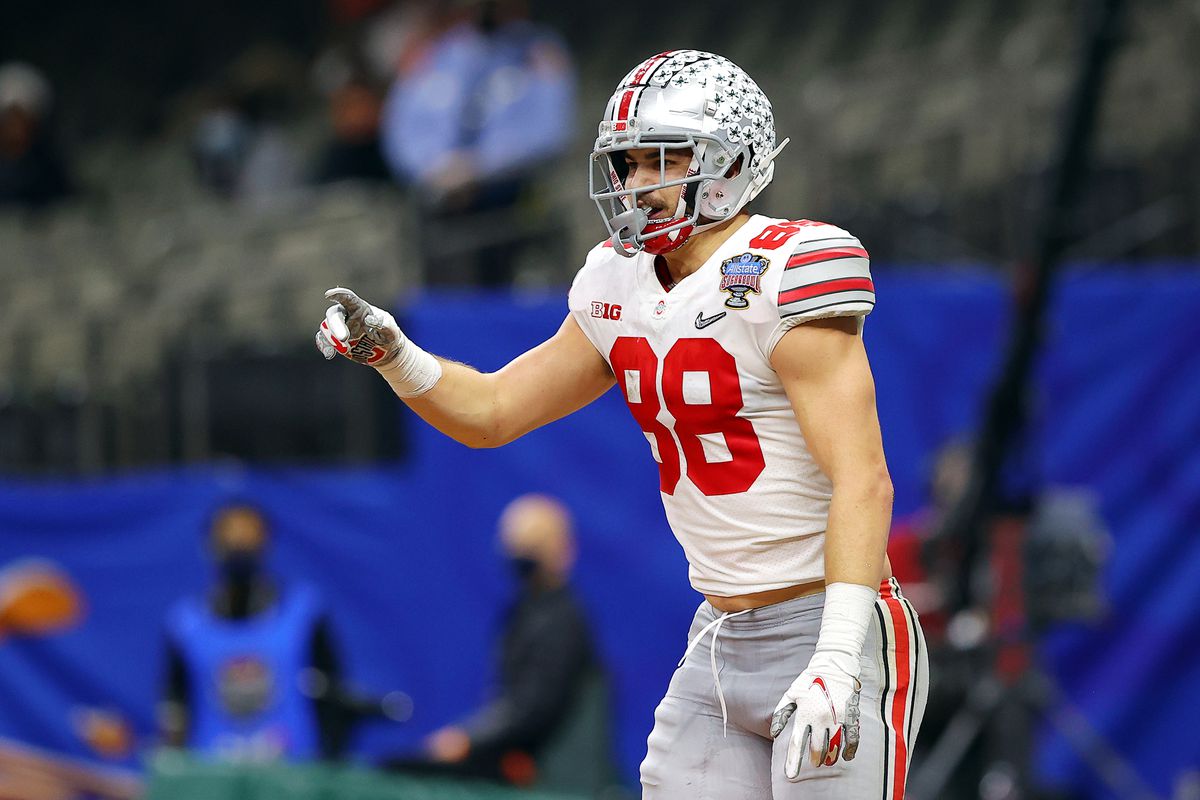 Dallas Cowboys Draft Targets at Tight End jeremy ruckert
