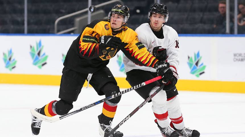 2022 IIHF World Junior Championship Germany vs Sweden