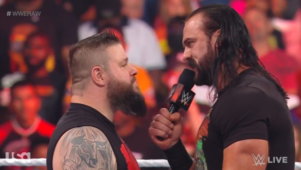 WWE RAW Results, Highlights and News From 8/15: Kevin Owens + Drew McIntyre Cut Promo of the Year