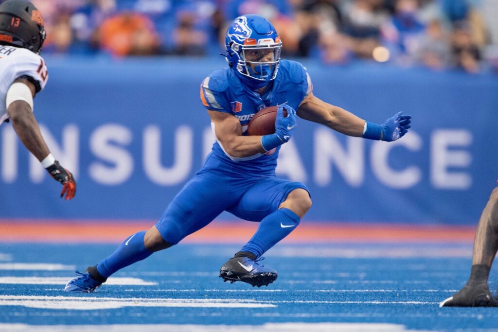 George Holani North Texas vs Boise State prediction odds college football betting picks Frisco Bowl game predictions