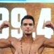 Jose Zepeda in a weigh-in stage