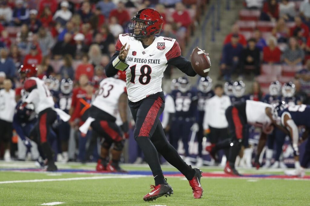 Jalen Mayden Middle Tennessee vs San Diego State prediction odds college football betting picks Hawai'i Bowl predictions
