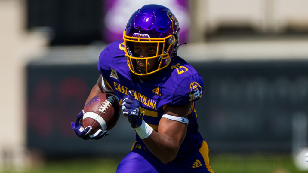 Keaton Mitchell Coastal Carolina vs East Carolina prediction odds college football betting picks Birmingham Bowl game predictions