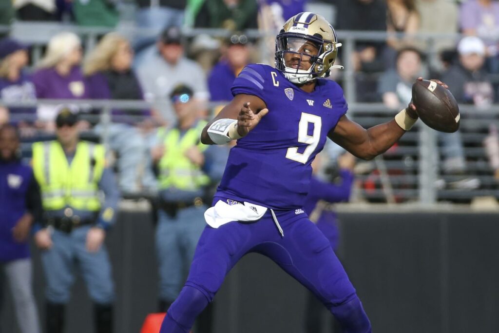 Michael Penix Jr. Texas vs Washington prediction odds college football betting picks Alamo Bowl predictions betmgm bonus code