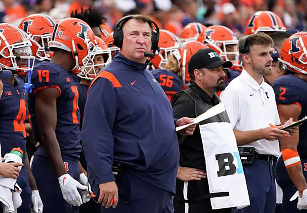 Bret Bielema Mississippi State vs Illinois prediction odds college football betting picks ReliaQuest Bowl game predictions