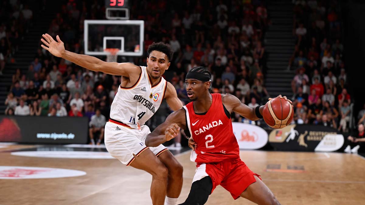 Shai GilgeousAlexander Leads Canada to 30Point Win vs France at FIBA WC
