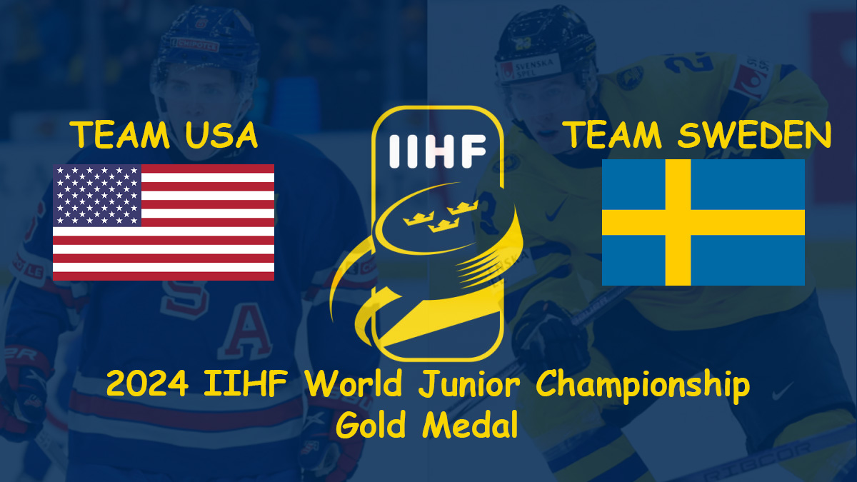 USA vs Sweden live online World Juniors final preview, Start Time, How