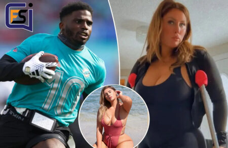 Tyreek Hill Sued For Breaking Leg of OnlyFans Model Sophie Hall