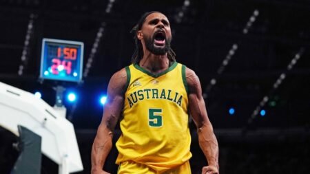 Watch Olympics Basketball: Australia vs Spain patty mills