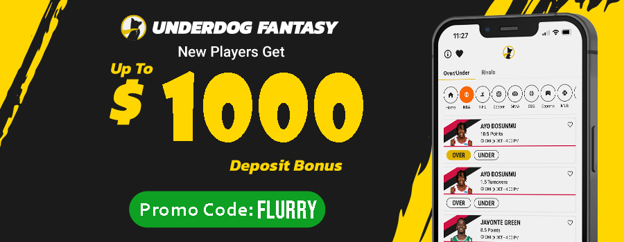 Underdog Fantasy promo code fantasy basketball