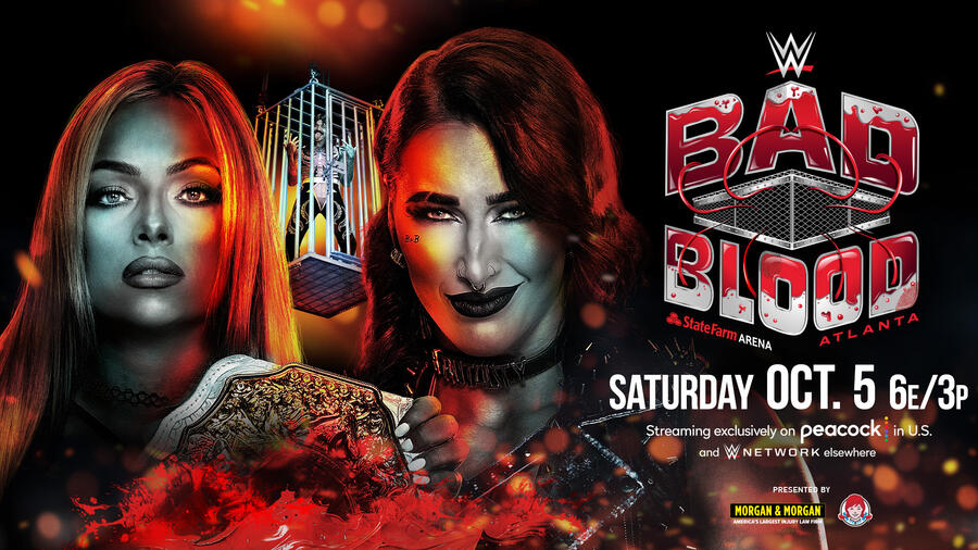 Liv Morgan vs Rhea Ripley WWE Bad Blood 2024 match card start time betting odds