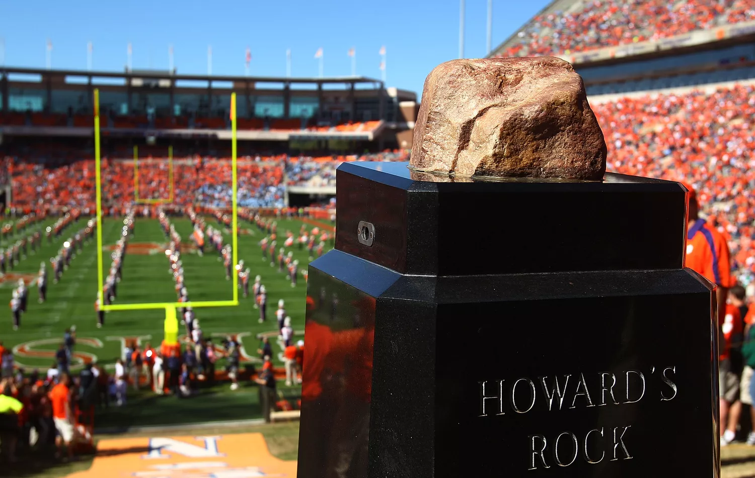 clemson howard's rock best college football entrances