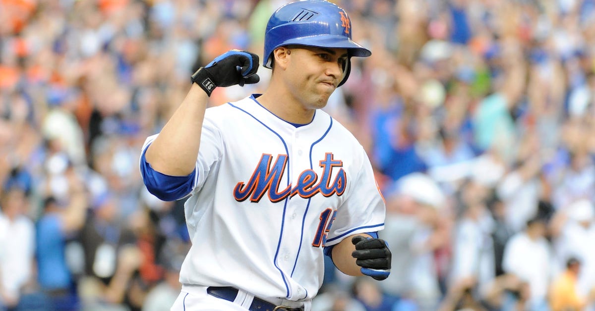 Carlos Beltran New York Mets Best Players to Wear 15