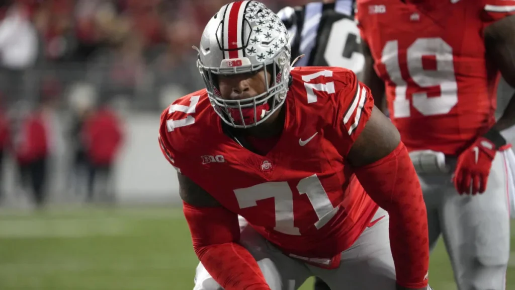 Josh Simmons Draft Profile, Scouting Report, Projection, Highlights