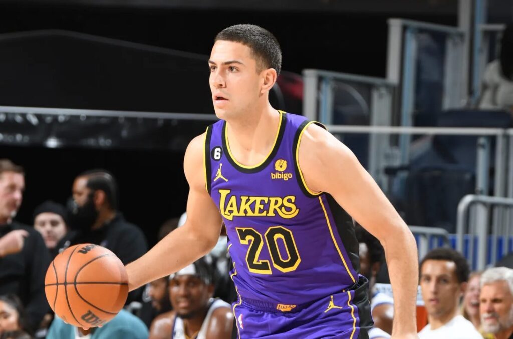 Cole Swider lakers nba summer league