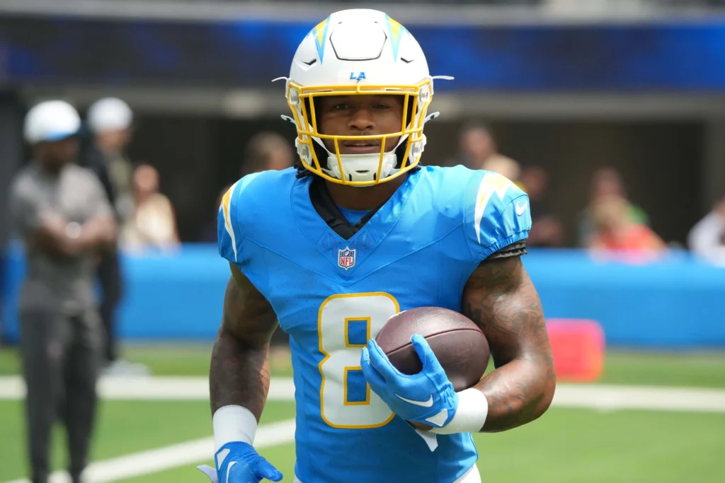 Omarion Hampton fantasy football start 'em sit 'em week 16