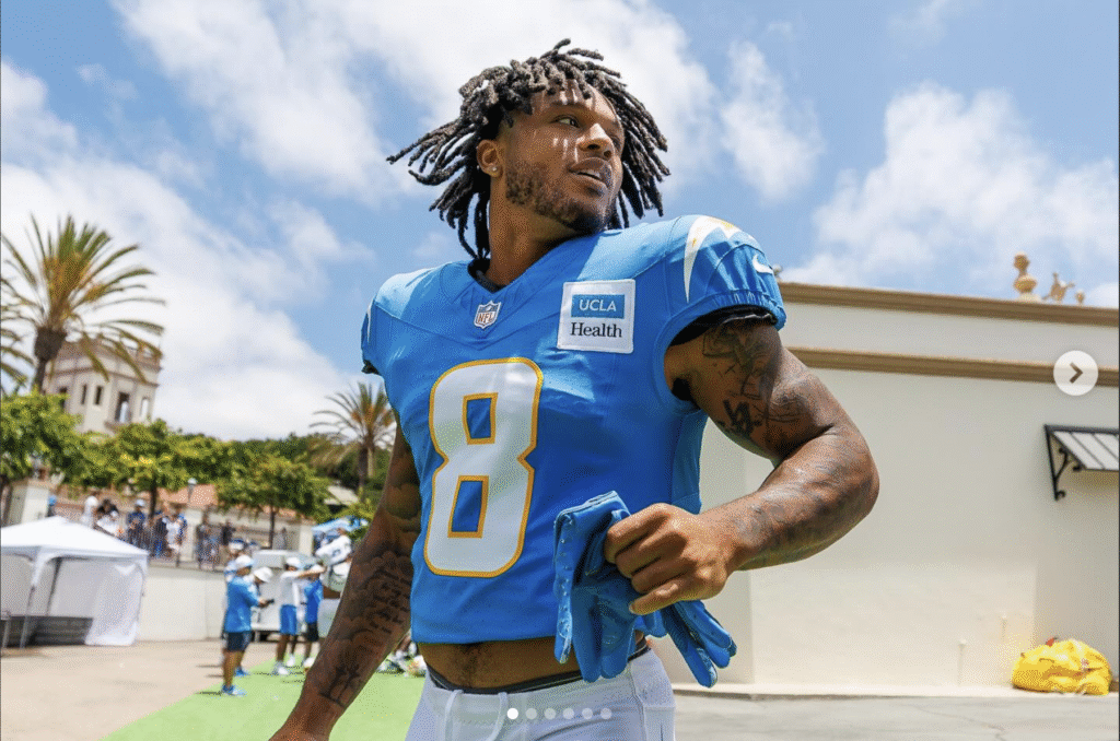 Omarion Hampton fantasy football team names rookies