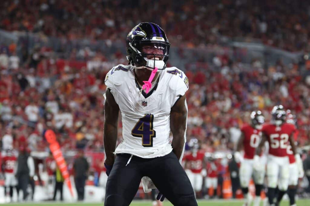 zay flowers fantasy football start 'em sit 'em