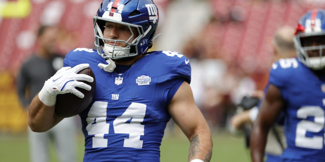 Cam Skattebo Fantasy Week 4: Start or Sit vs Chargers, Projections, Trends and Stats