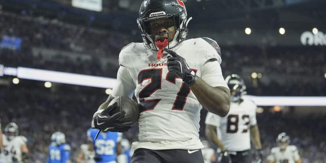 Woody Marks fantasy football snap counts week 5