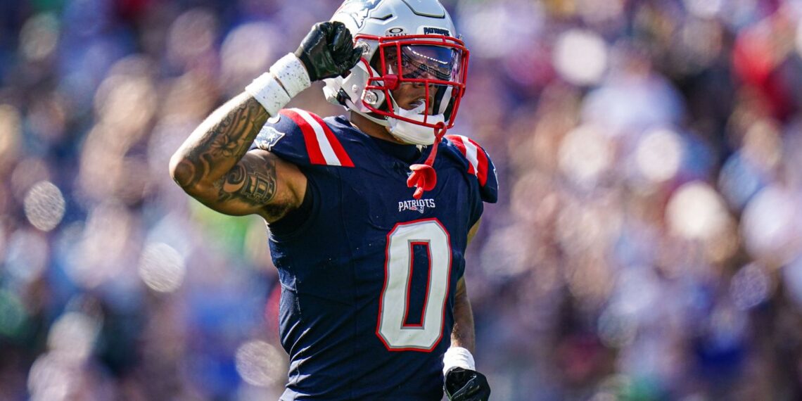 Christian Gonzalez New England Patriots Week 6 fantasy football streamers