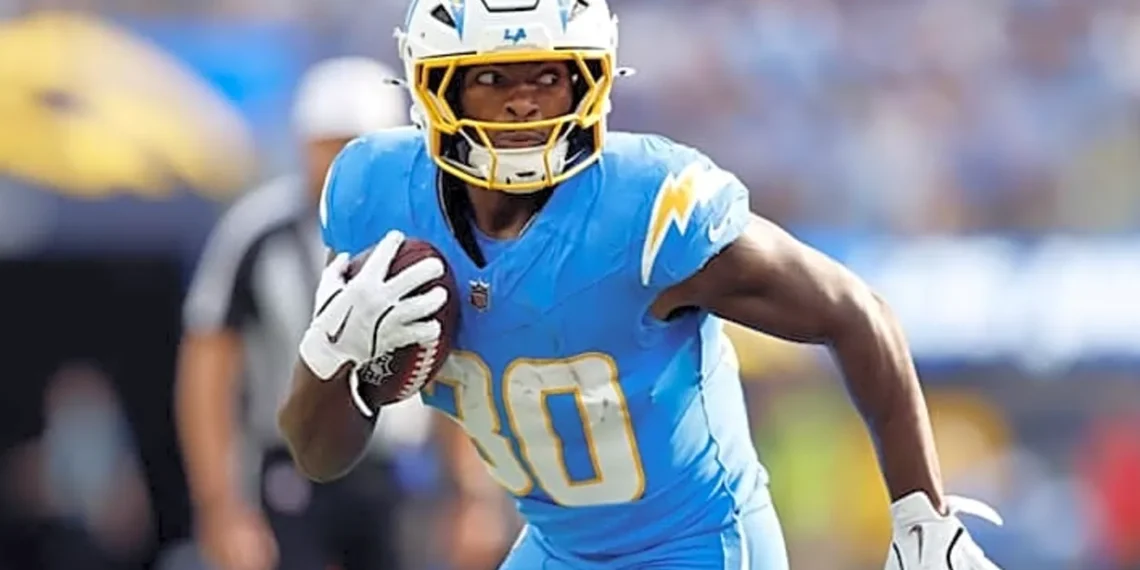 Kimani Vidal Fantasy Football Snap Counts fantasy football RB pickups