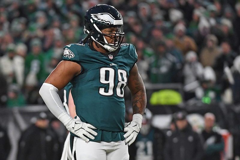 Jalen Carter Philadelphia Eagles Week 14 defense fantasy football streamers