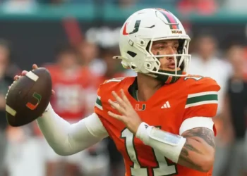 Carson Beck 2026 NFL Draft profile scouting report stats highlights