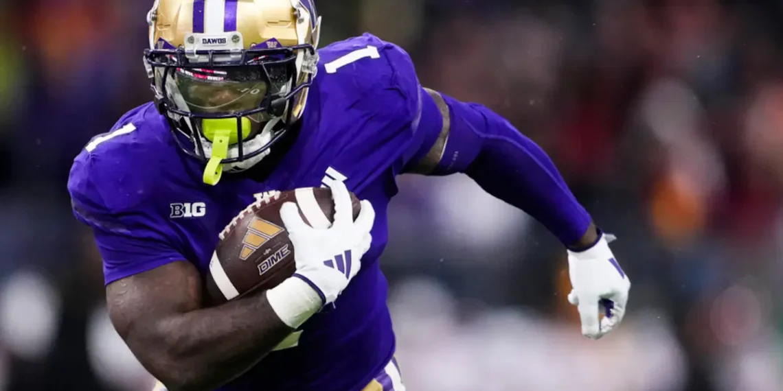 Jonah Coleman NFL Draft Profile: Scouting Report, Stats, Highlights