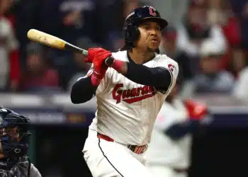 Jose Ramirez Cleveland Guardians Pythagorean expectation MLB betting picks season win totals