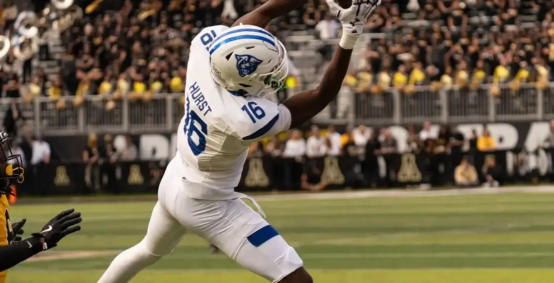 Ted Hurst 2026 NFL Draft profile scouting report stats highlights