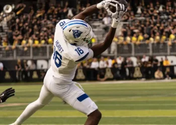 Ted Hurst 2026 NFL Draft profile scouting report stats highlights