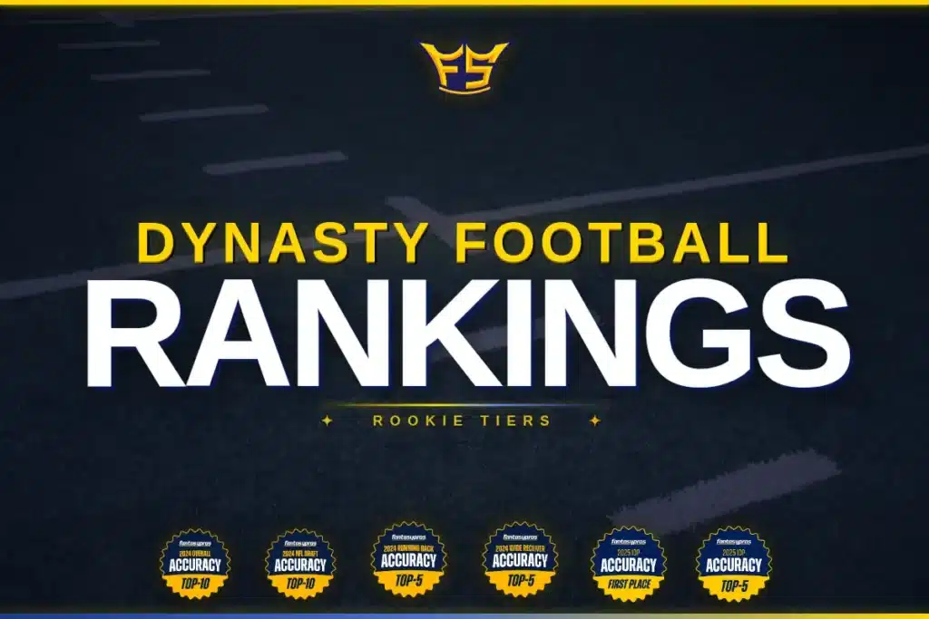 Dynasty Fantasy Football Rookie Rankings Tiers